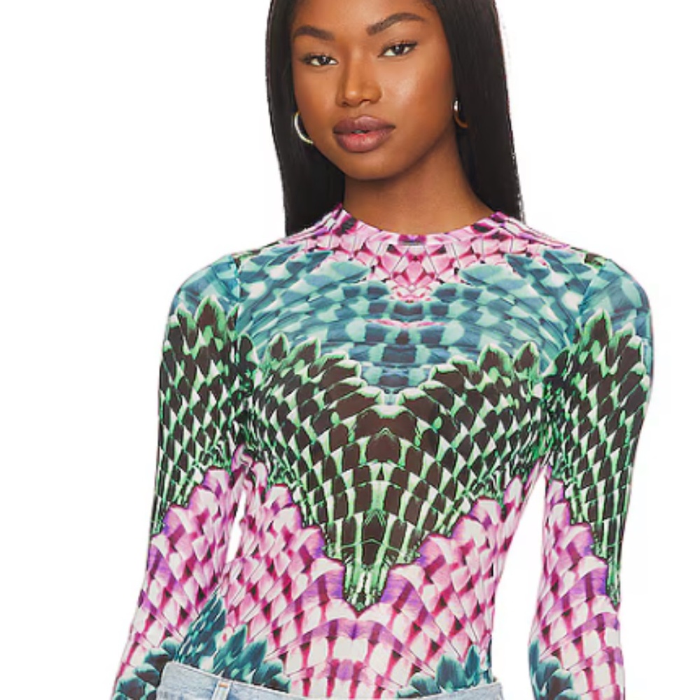 AFRM Kaylee Mesh Top in Medium